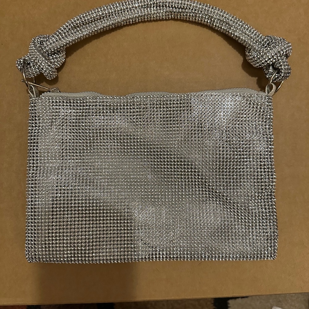 Silver Mesh Handbag - Picture 3 of 3